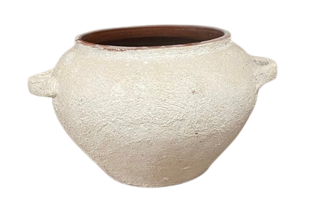 Olla Frijolera  en acabado Moca Añejo
